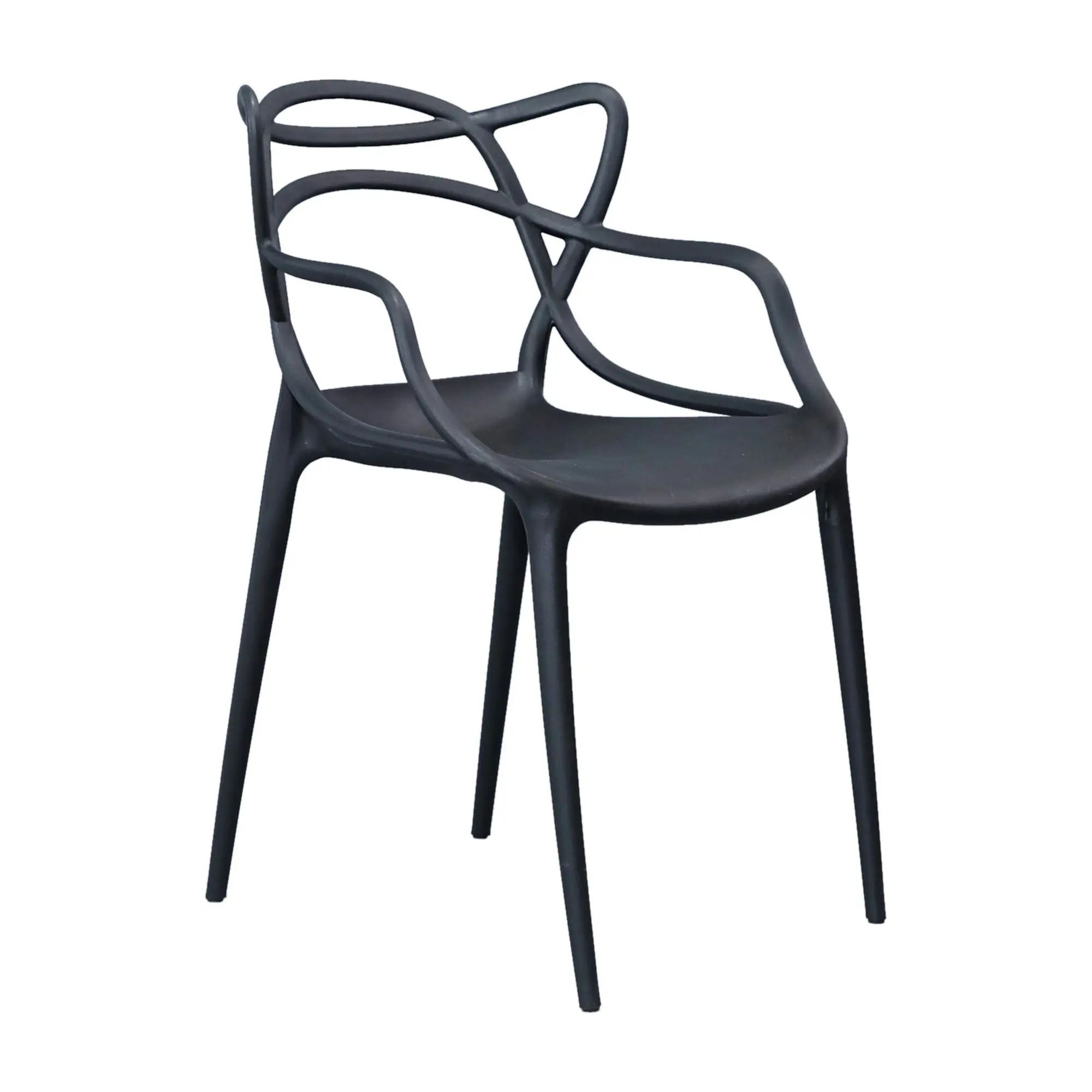 Manly Set of 4 Dining Chair Black