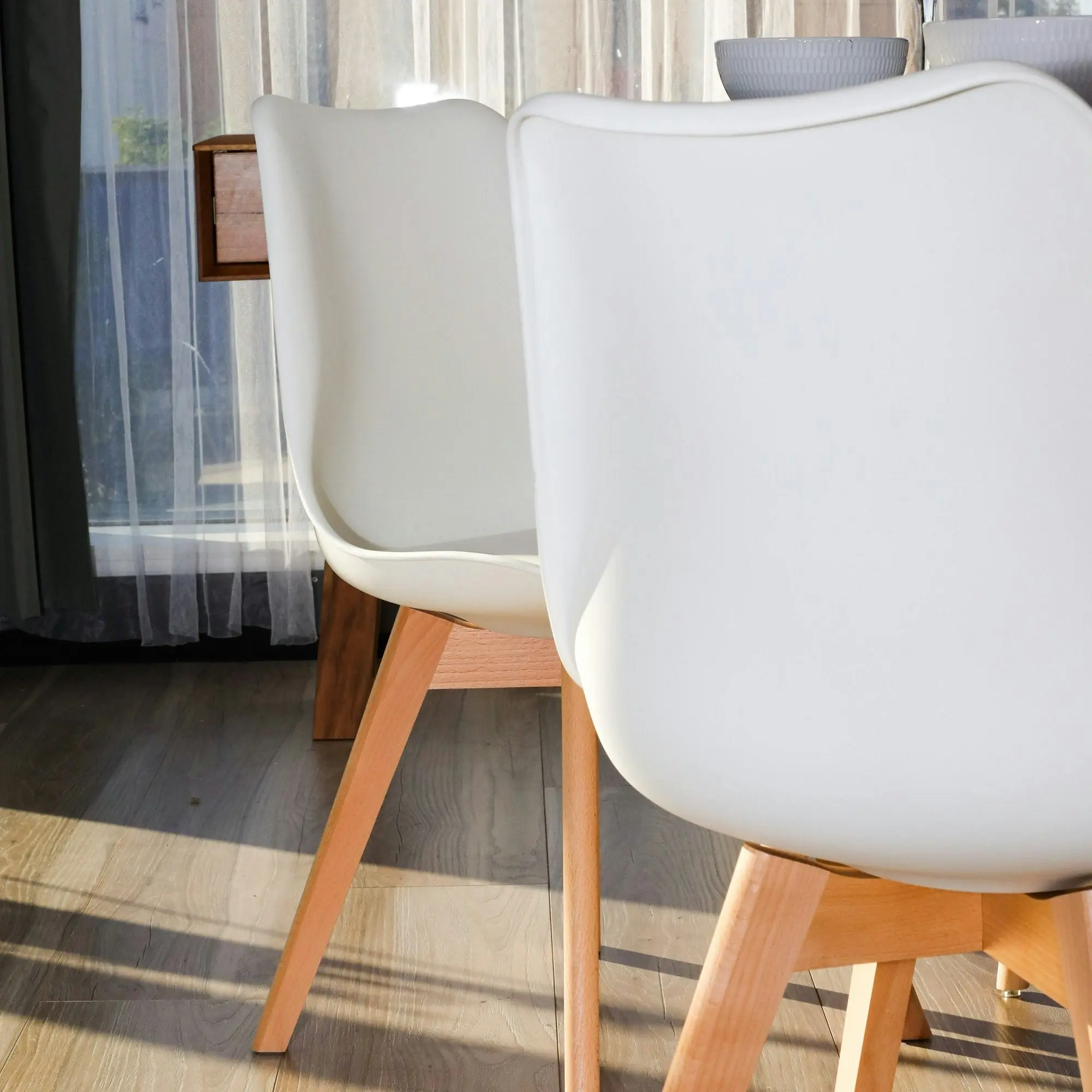 Lucian Set of 2 Dining Chair White