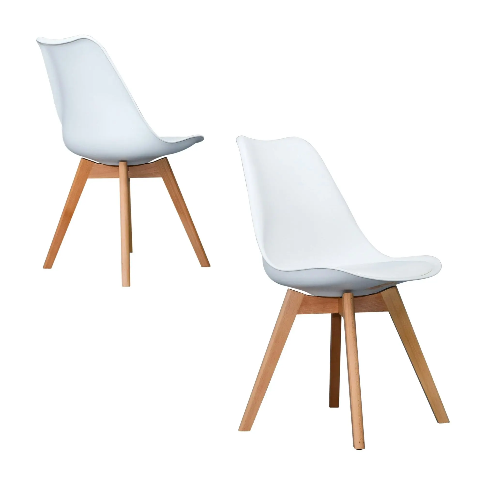 Lucian Set of 2 Dining Chair White