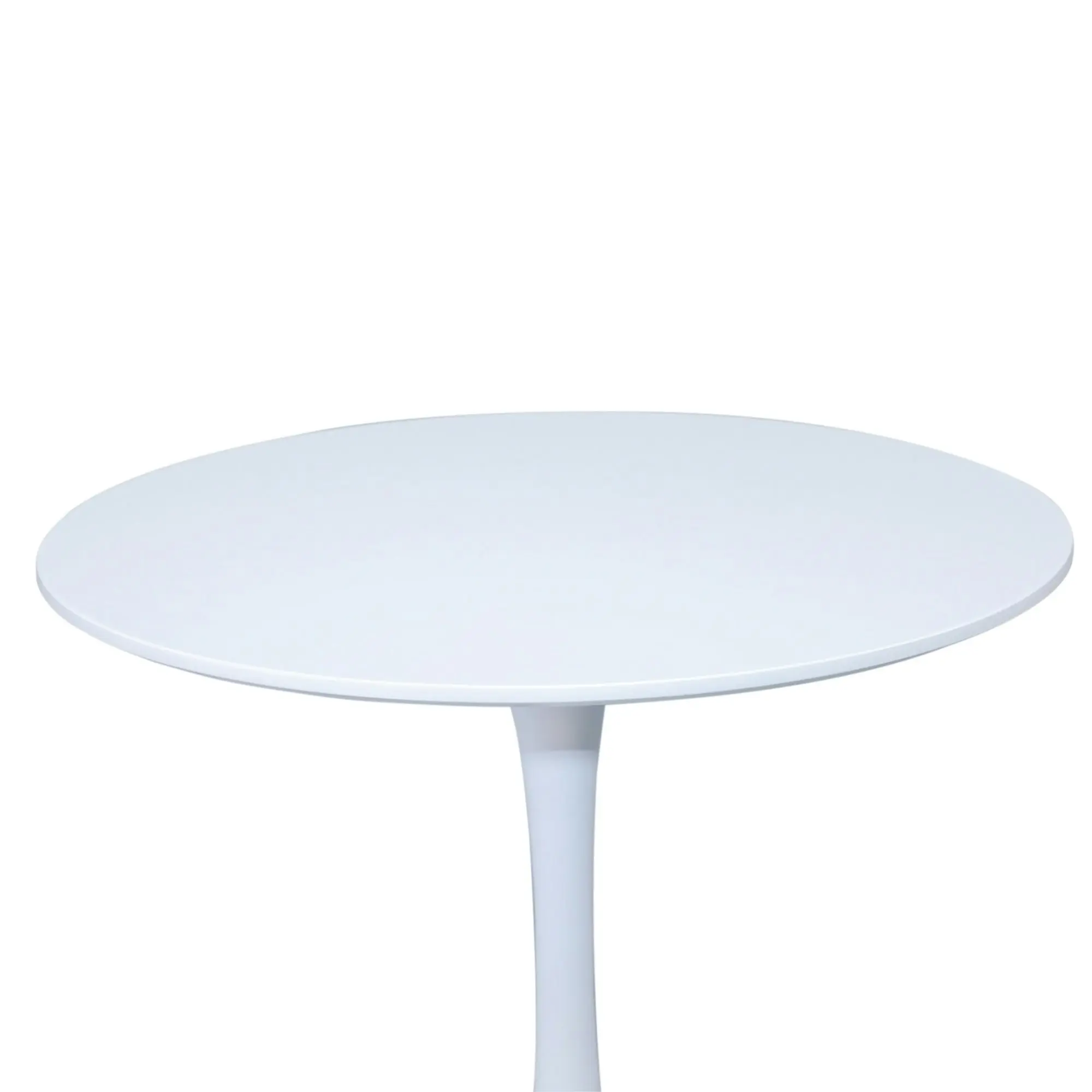 Tulip 80cm Round Dining Table White