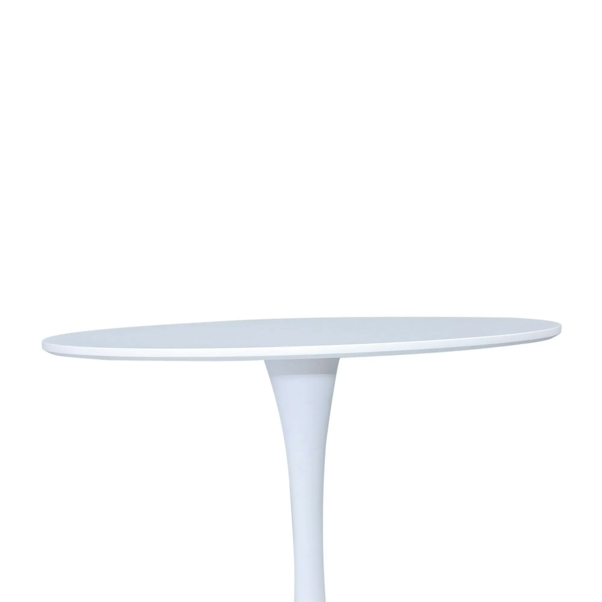 Tulip 80cm Round Dining Table White