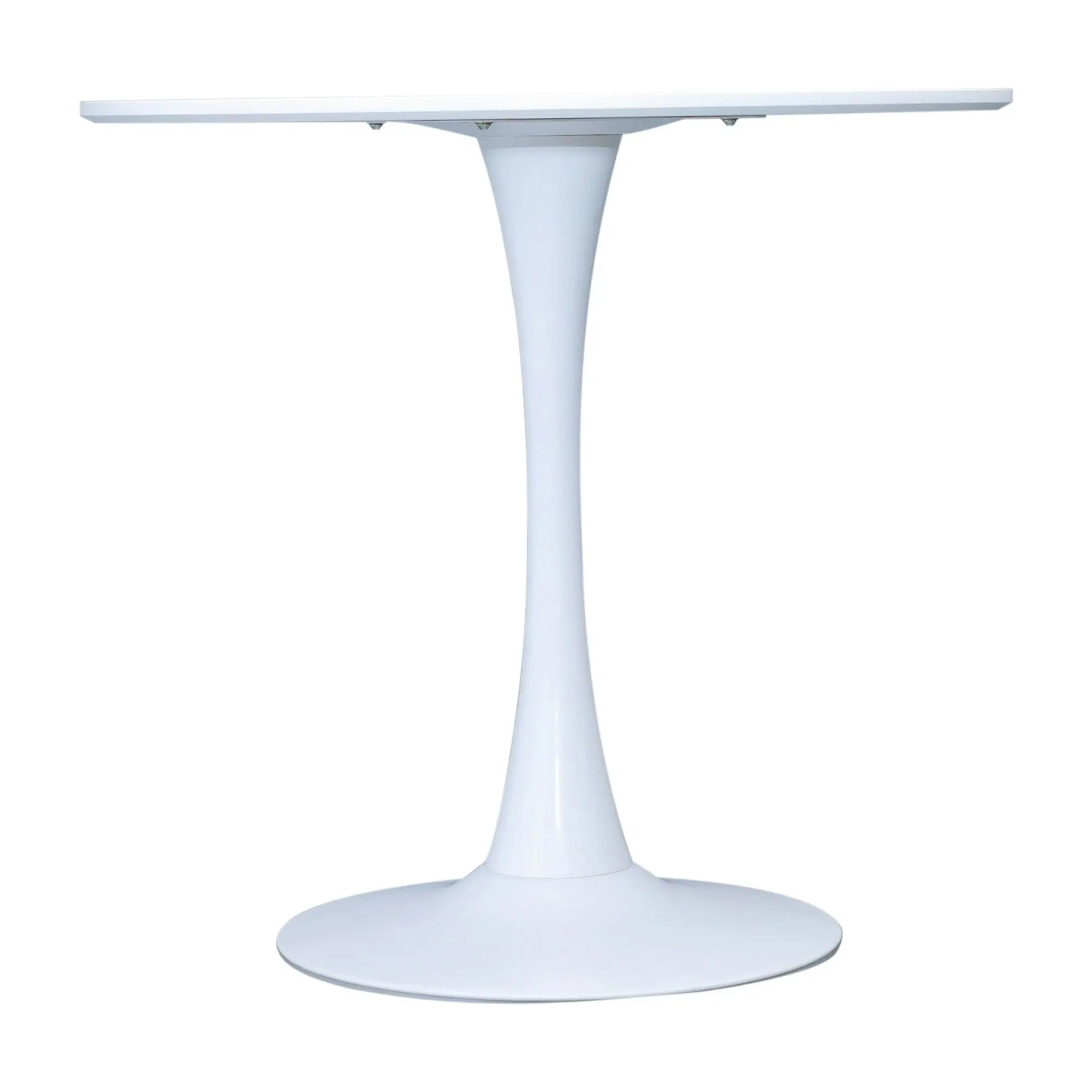 Tulip 80cm Round Dining Table White