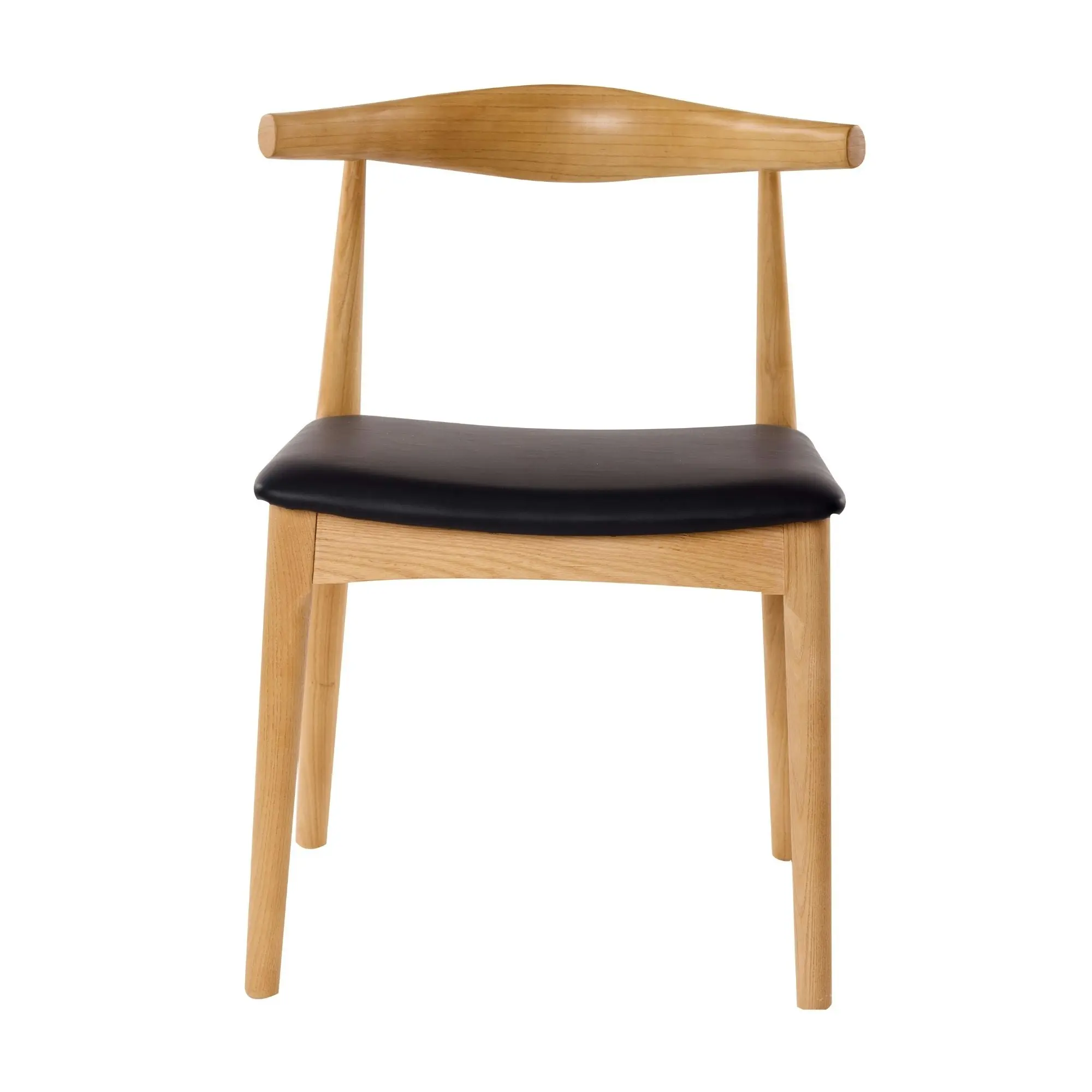 Henrik 2pc Set Dining Chair Replica Hans Wenger Elbow Natural