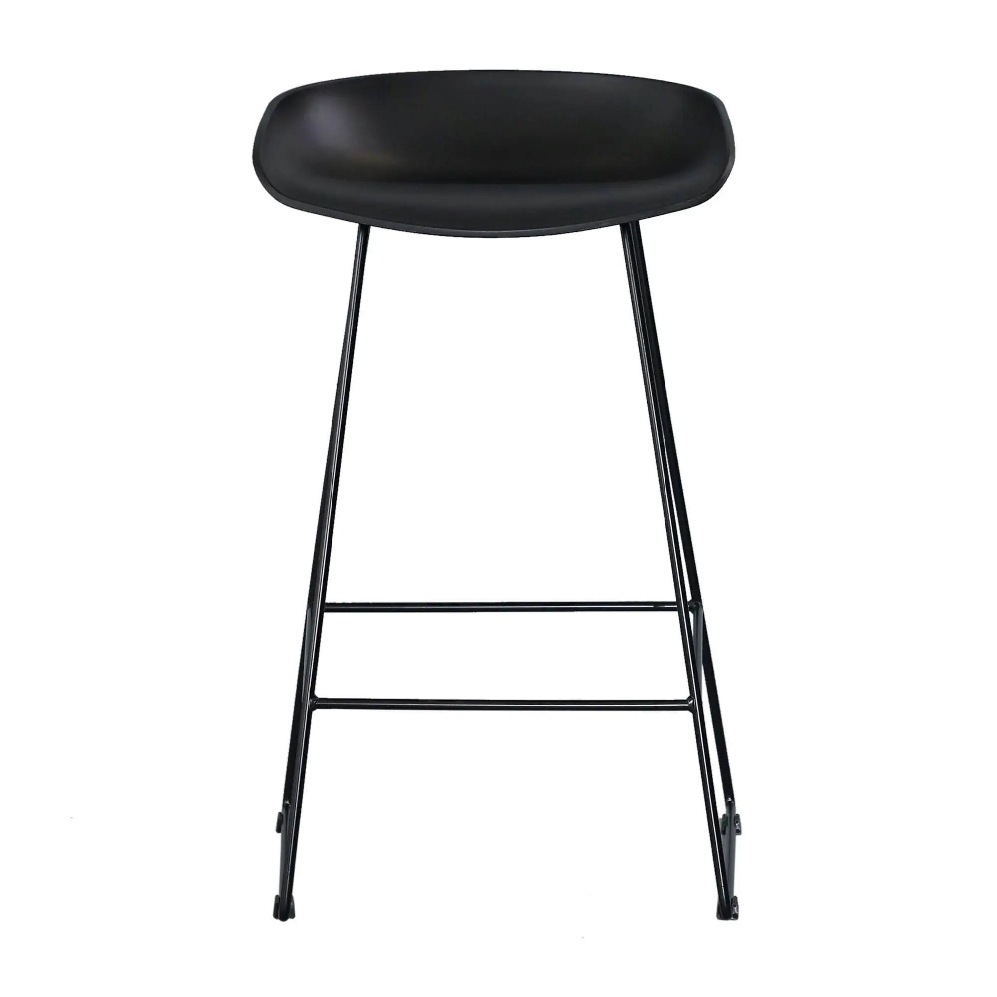 Replica Hay Set of 2 Bar Stool Seat Black