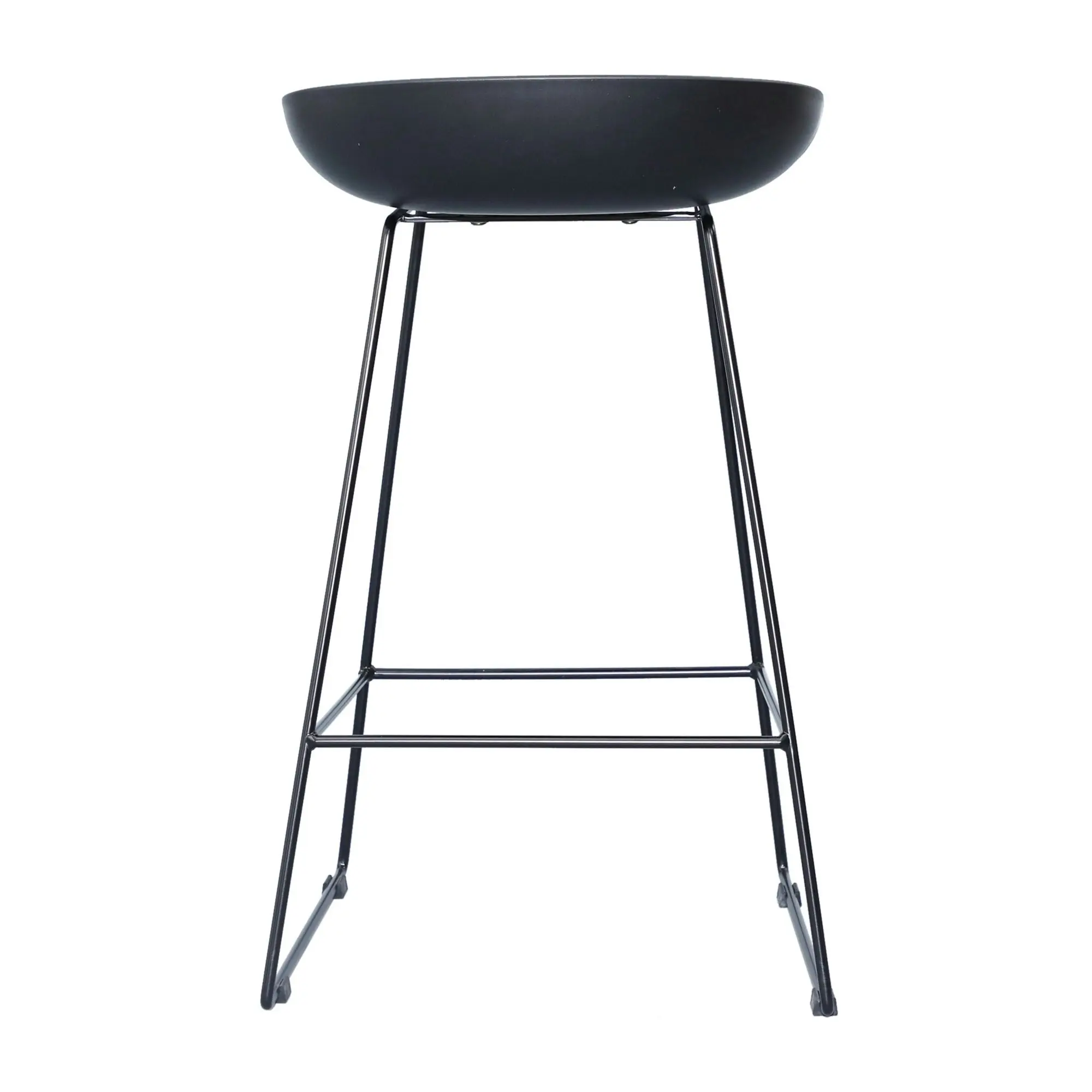 Replica Hay Set of 2 Bar Stool Seat Black