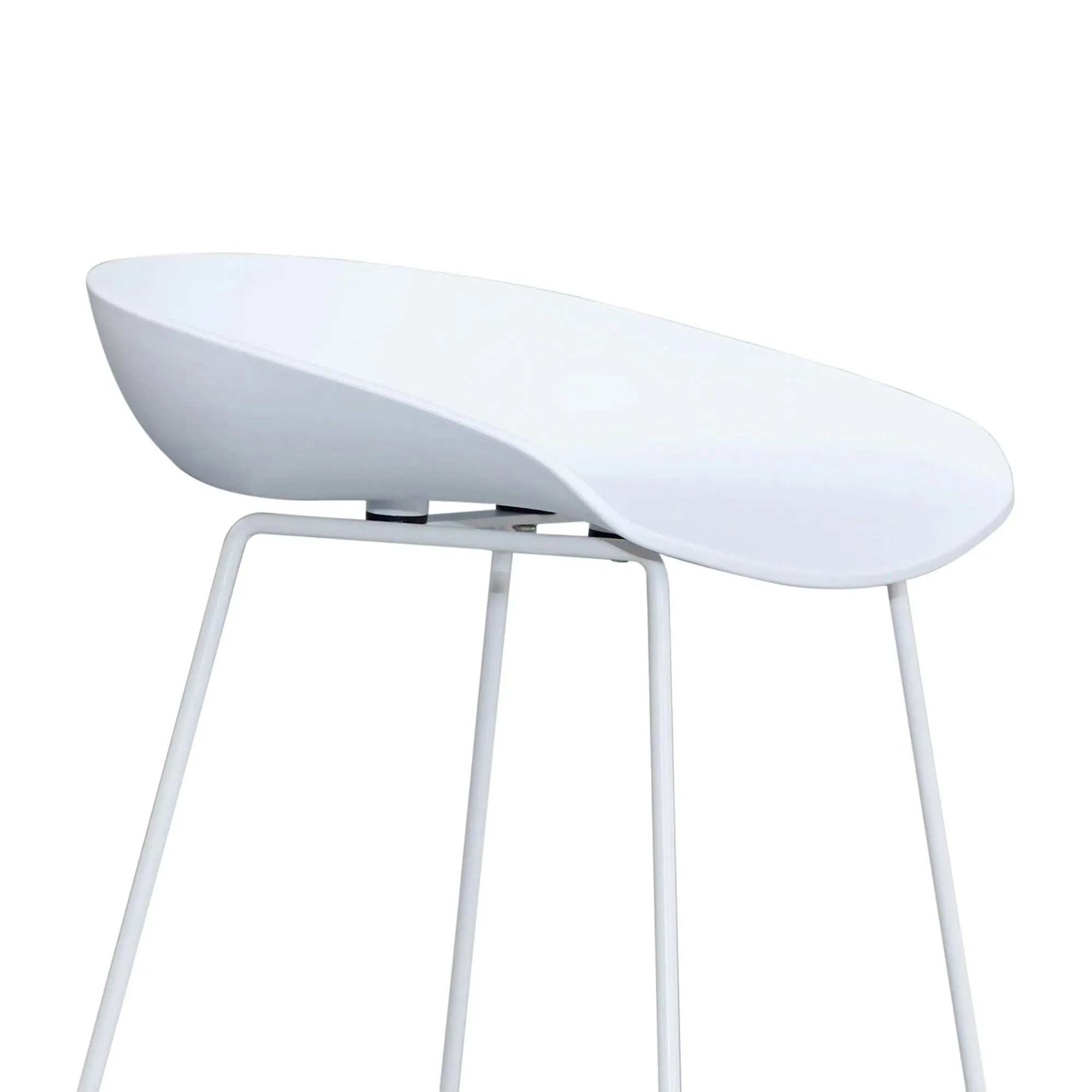 Replica Hay Set of 2 Bar Stool Seat White