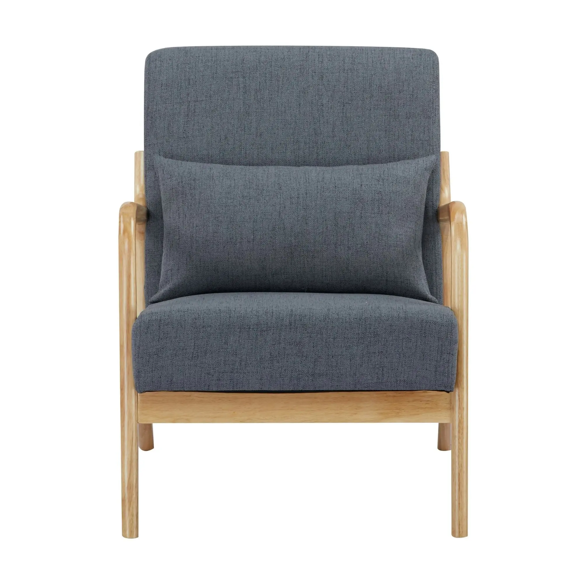 Kamden Pine Wood Armchair