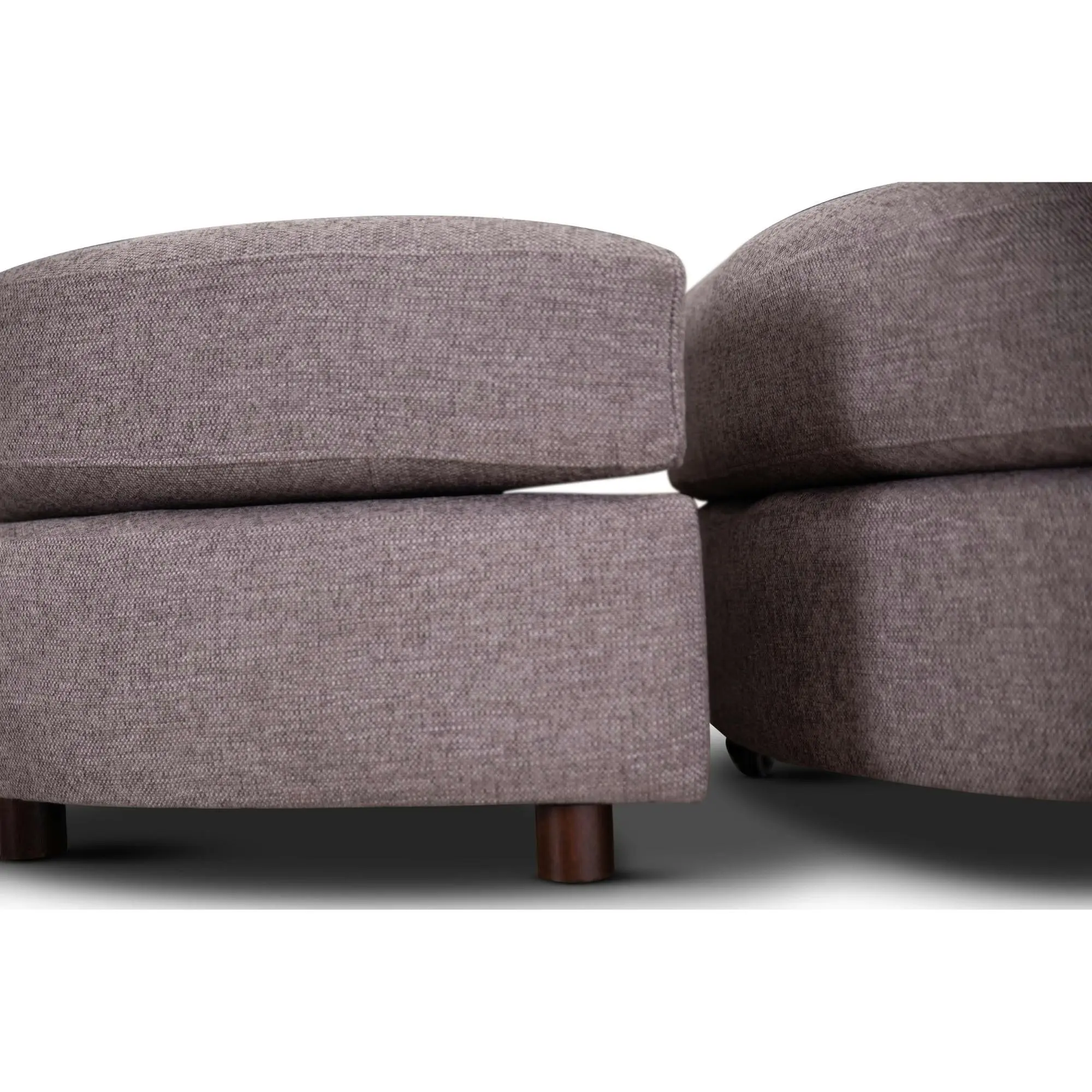 Sunshine Swivel Ottoman Grey