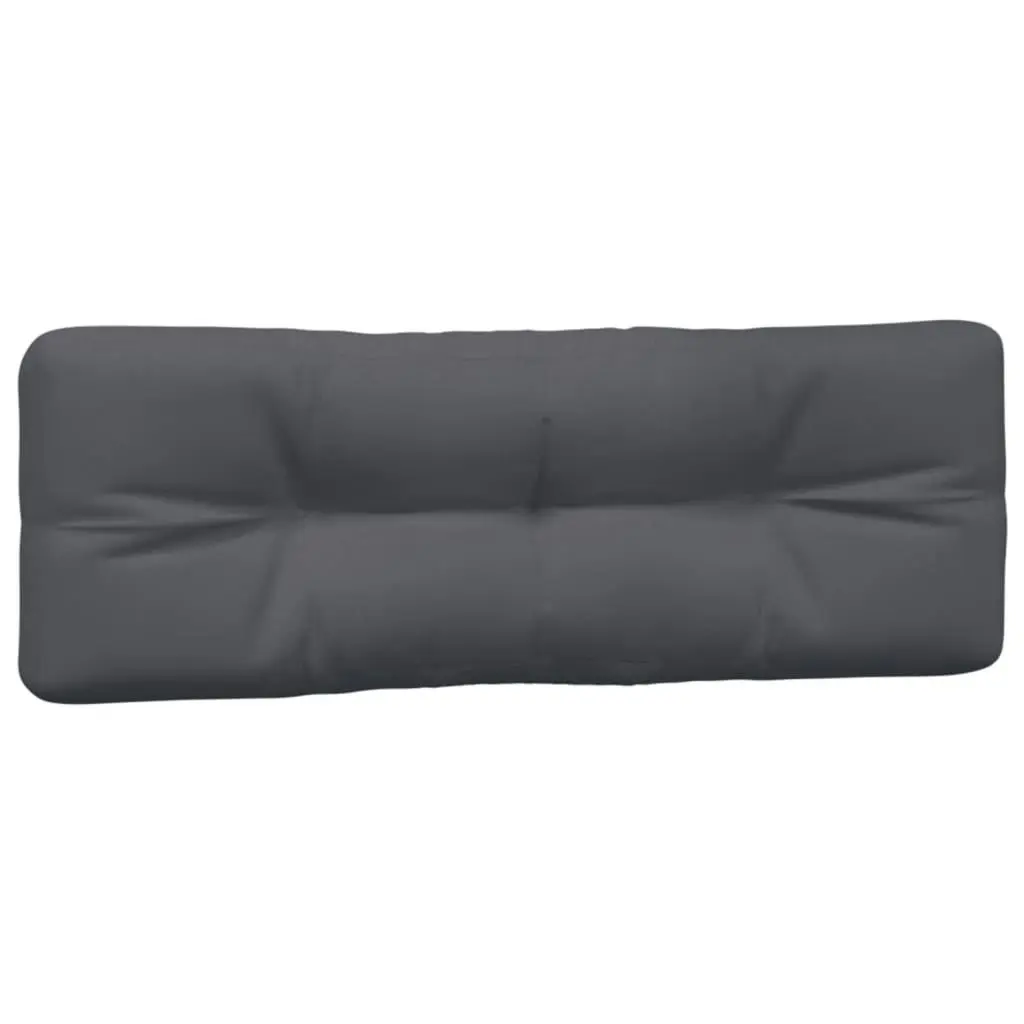 Pallet Cushions 2 pcs Anthracite Fabric 360733