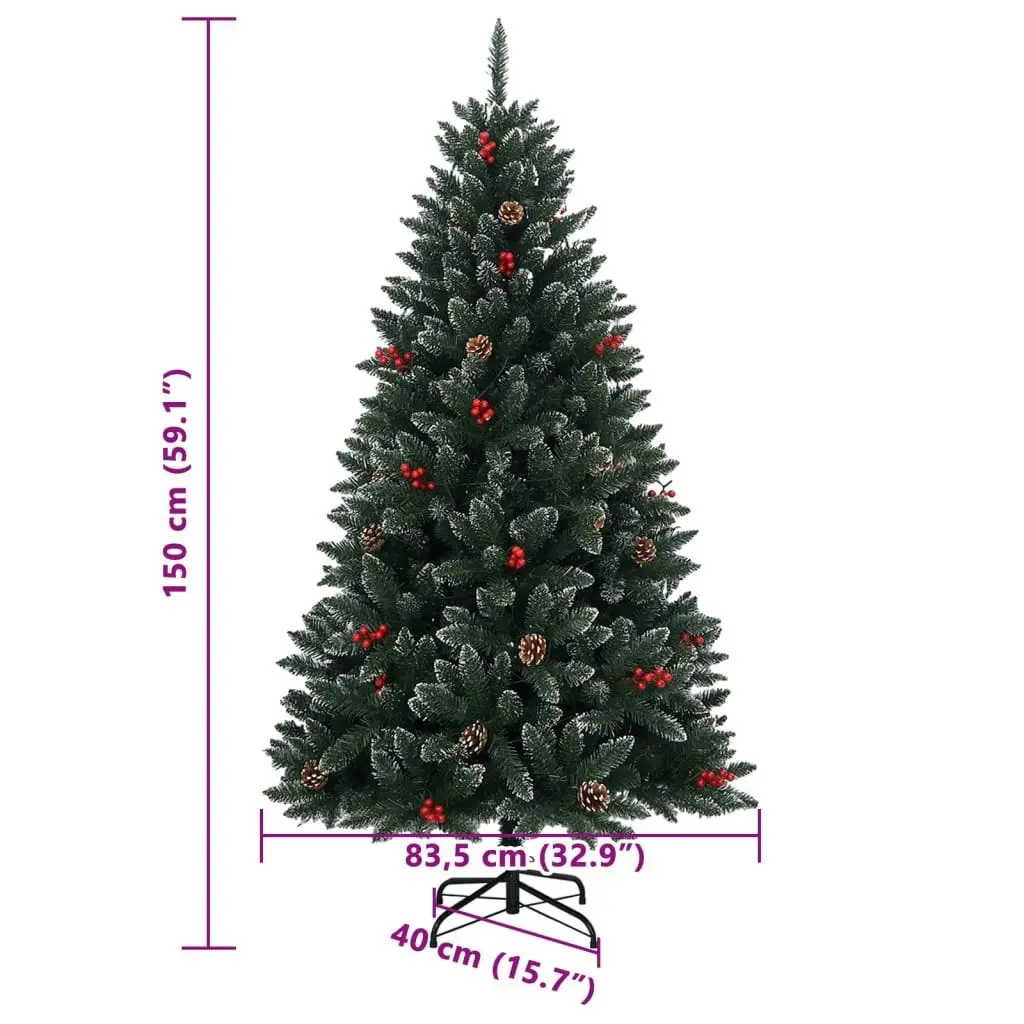 Artificial Christmas Tree 150 LEDs 150 cm 3315754