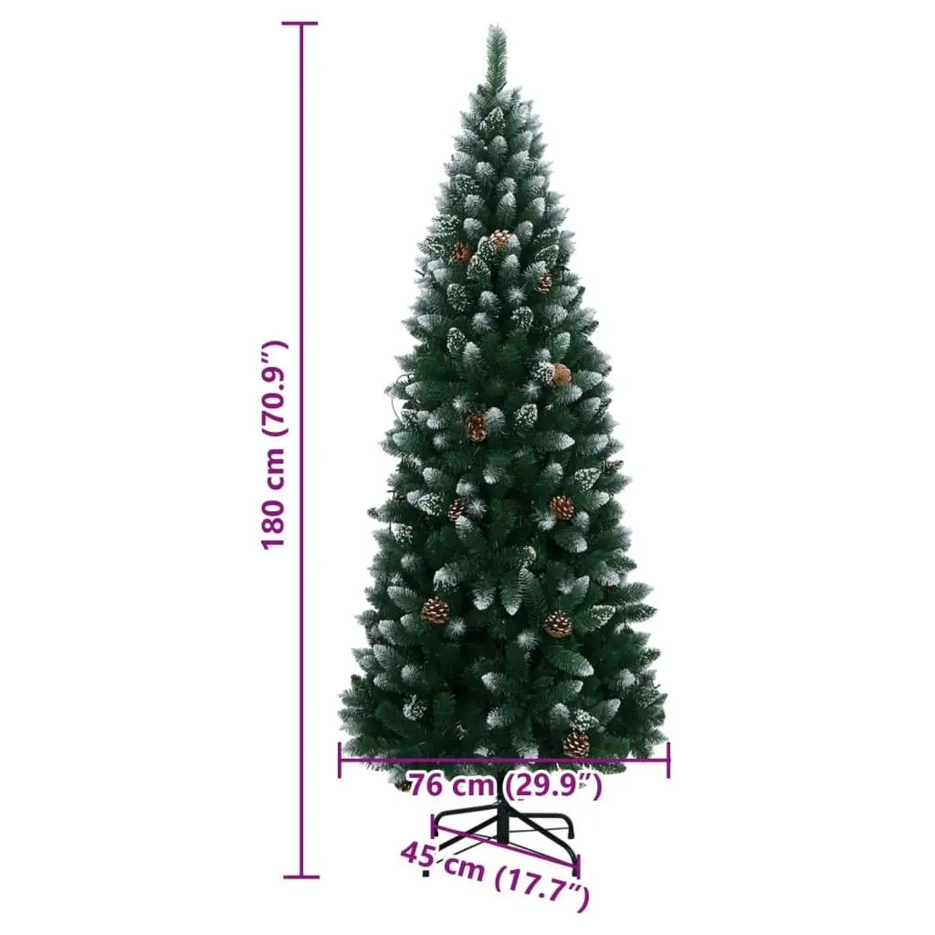 Artificial Christmas Tree 300 LEDs 180 cm 3315750