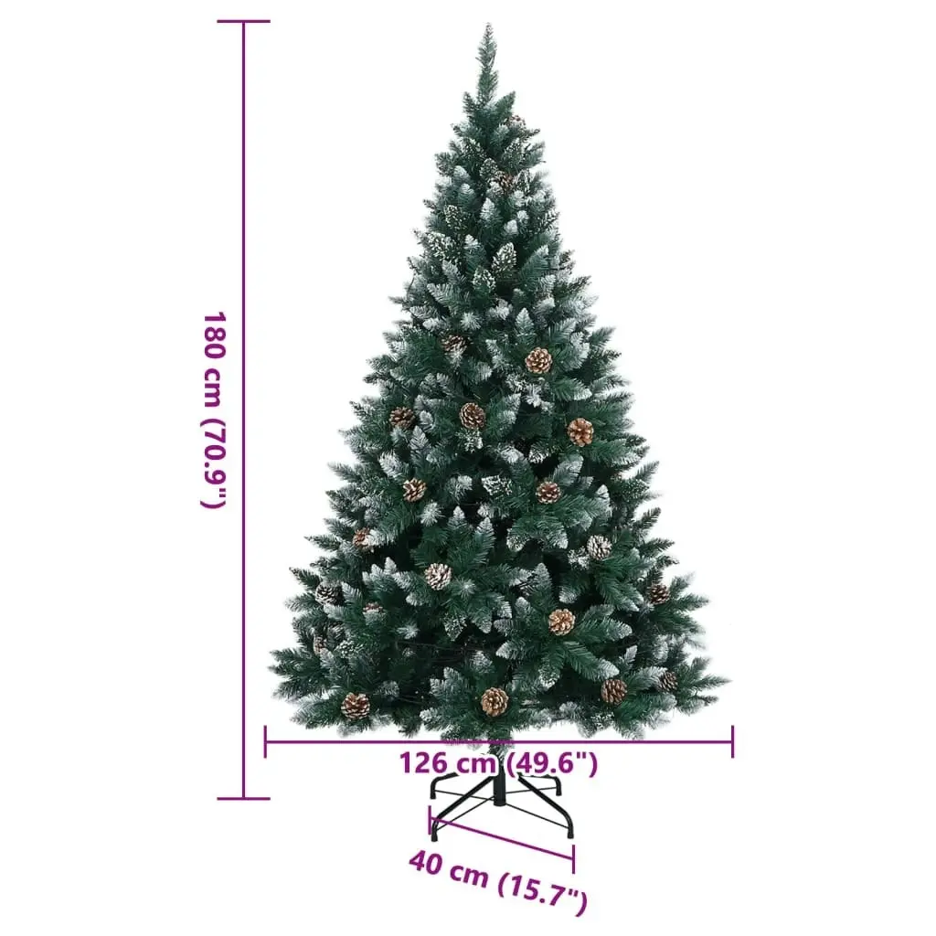 Artificial Christmas Tree 300 LEDs 180 cm 3315775