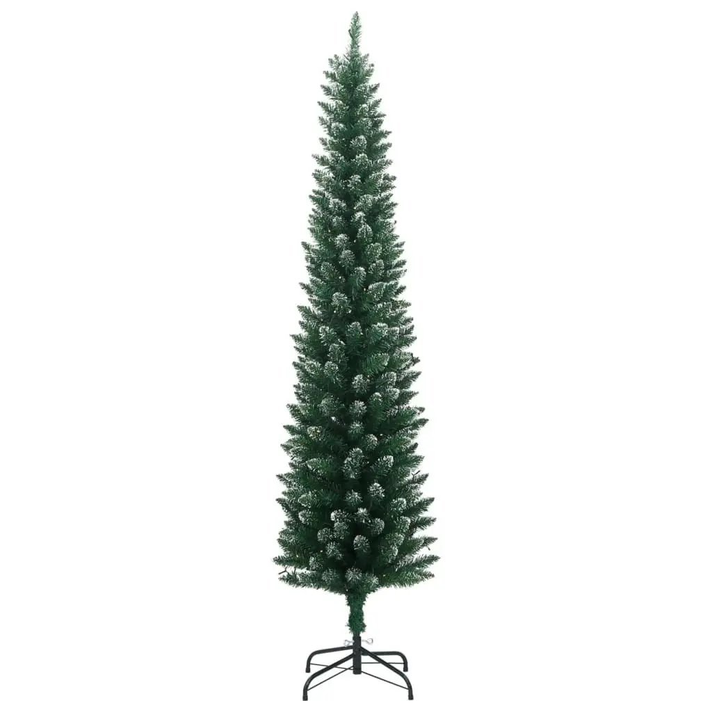 Artificial Slim Christmas Tree 150 LEDs 120 cm 3315758