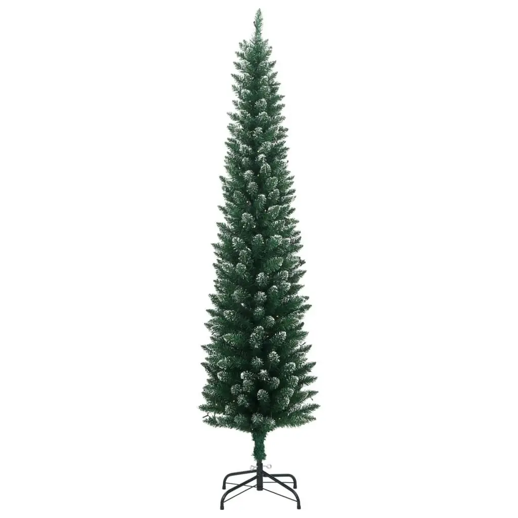 Artificial Slim Christmas Tree 300 LEDs 180 cm 3315760