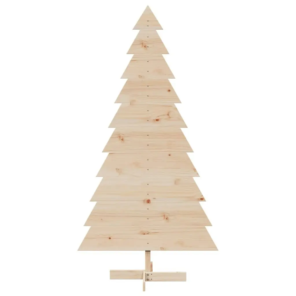 Wooden Christmas Tree for Decoration 180 cm Solid Wood Pine 858195