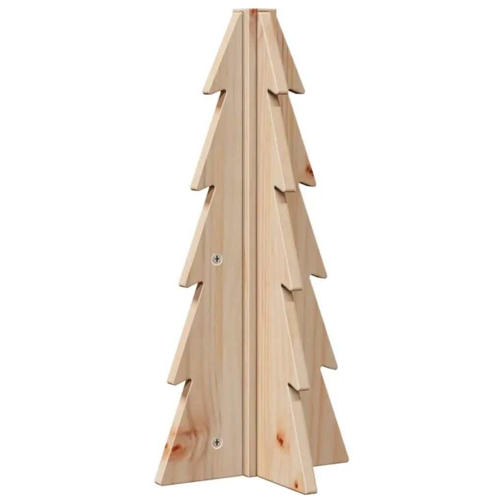 Wooden Christmas Tree for Decoration 49 cm Solid Wood Pine 858174