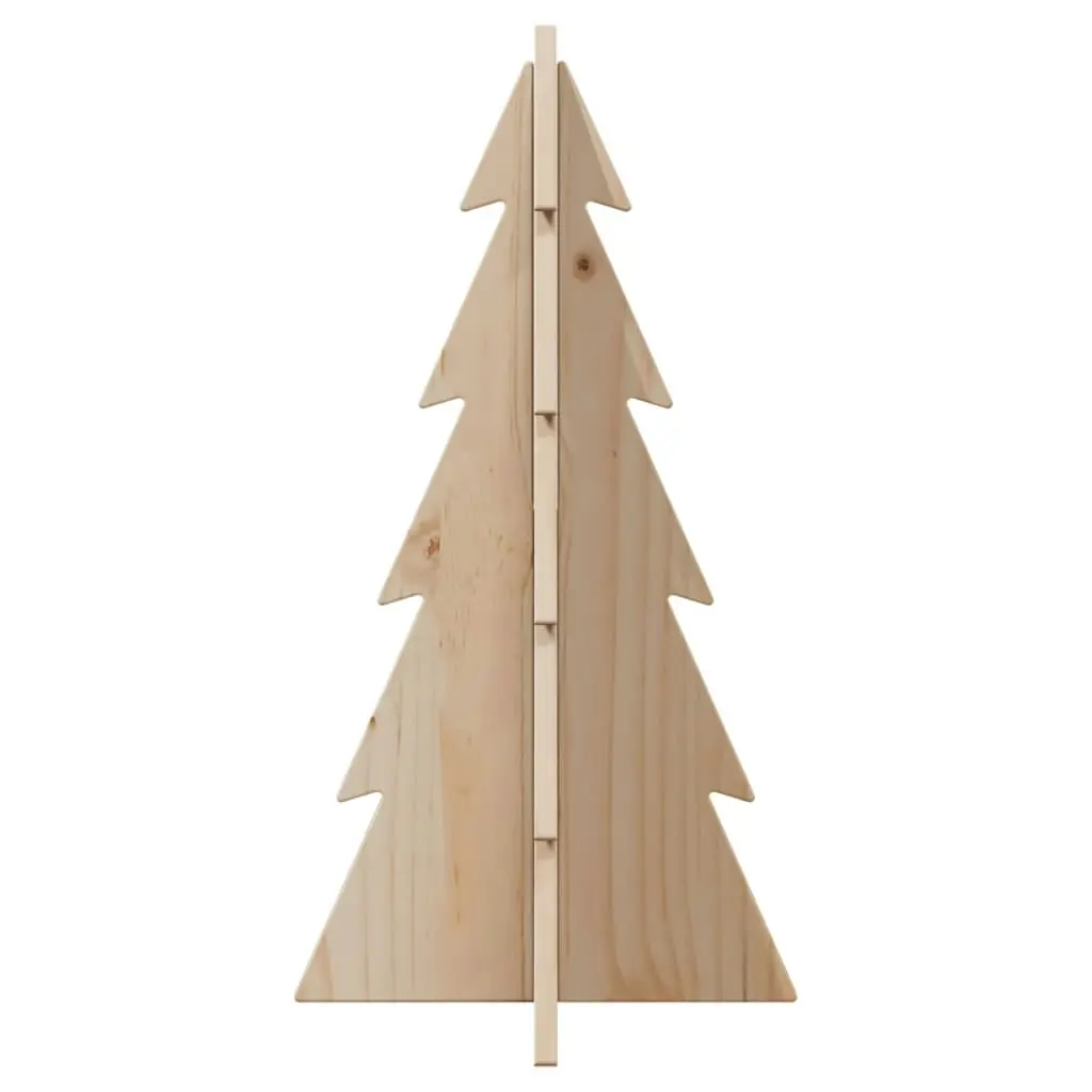 Wooden Christmas Tree for Decoration 59.5 cm Solid Wood Pine 858165