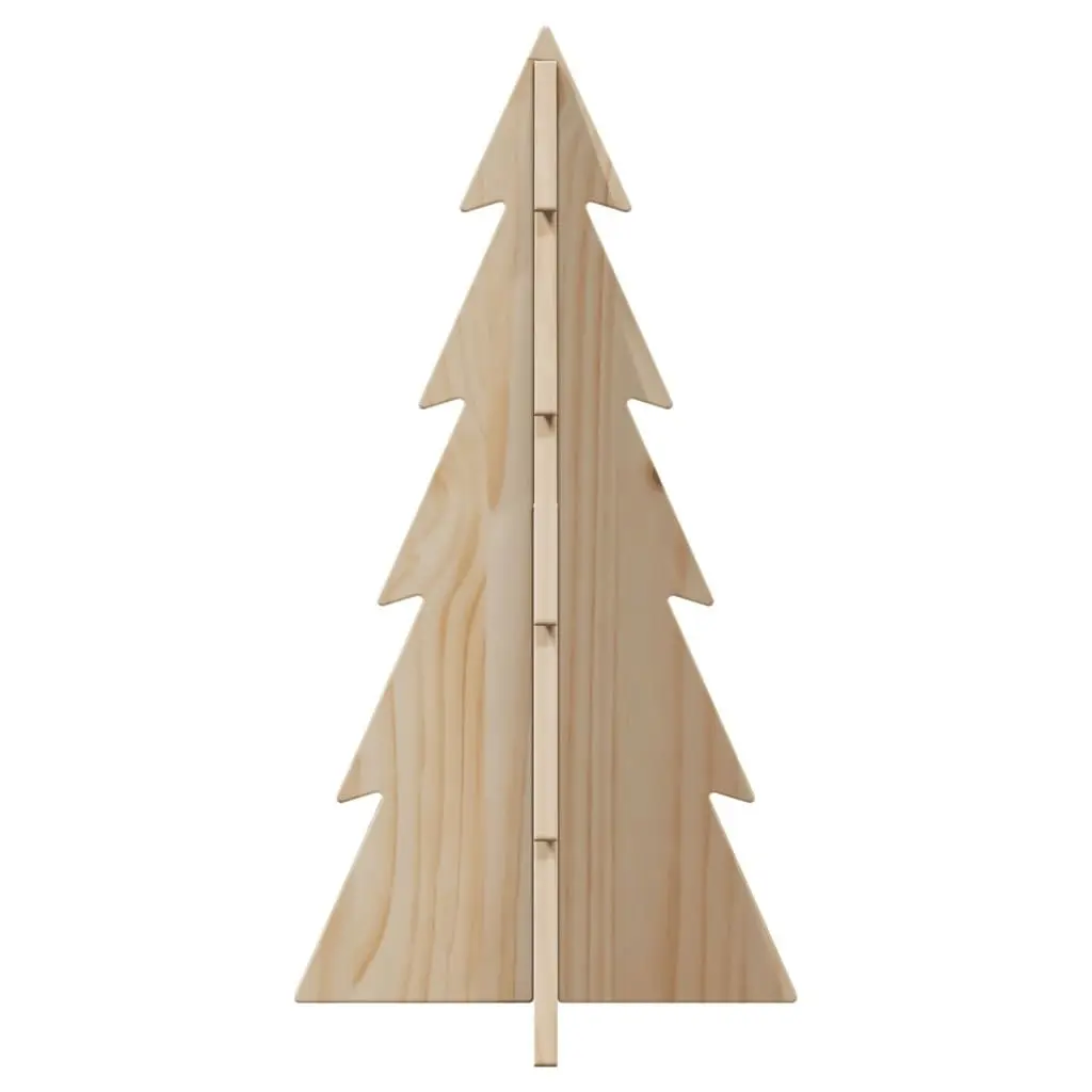 Wooden Christmas Tree for Decoration 59.5 cm Solid Wood Pine 858165