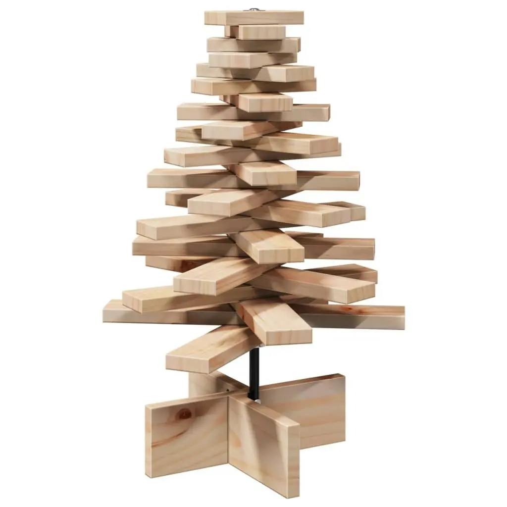 Wooden Christmas Tree for Decoration 60 cm Solid Wood Pine 858198