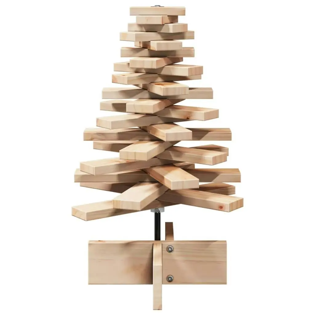 Wooden Christmas Tree for Decoration 60 cm Solid Wood Pine 858198