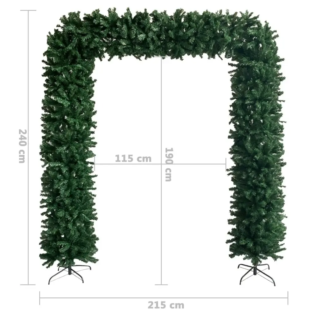 Christmas Tree Arch Green 240 cm 329242