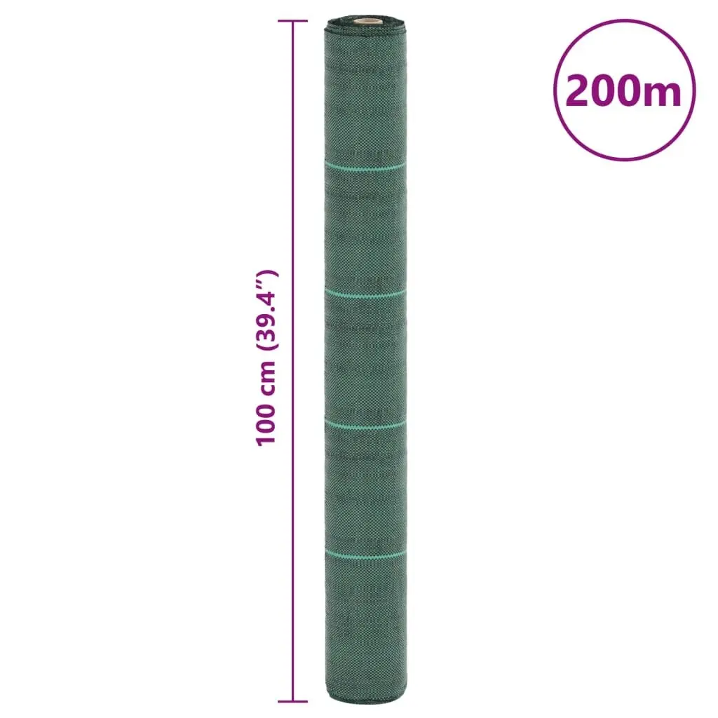 Weed Membrane Green 1x200 m PP 4005254