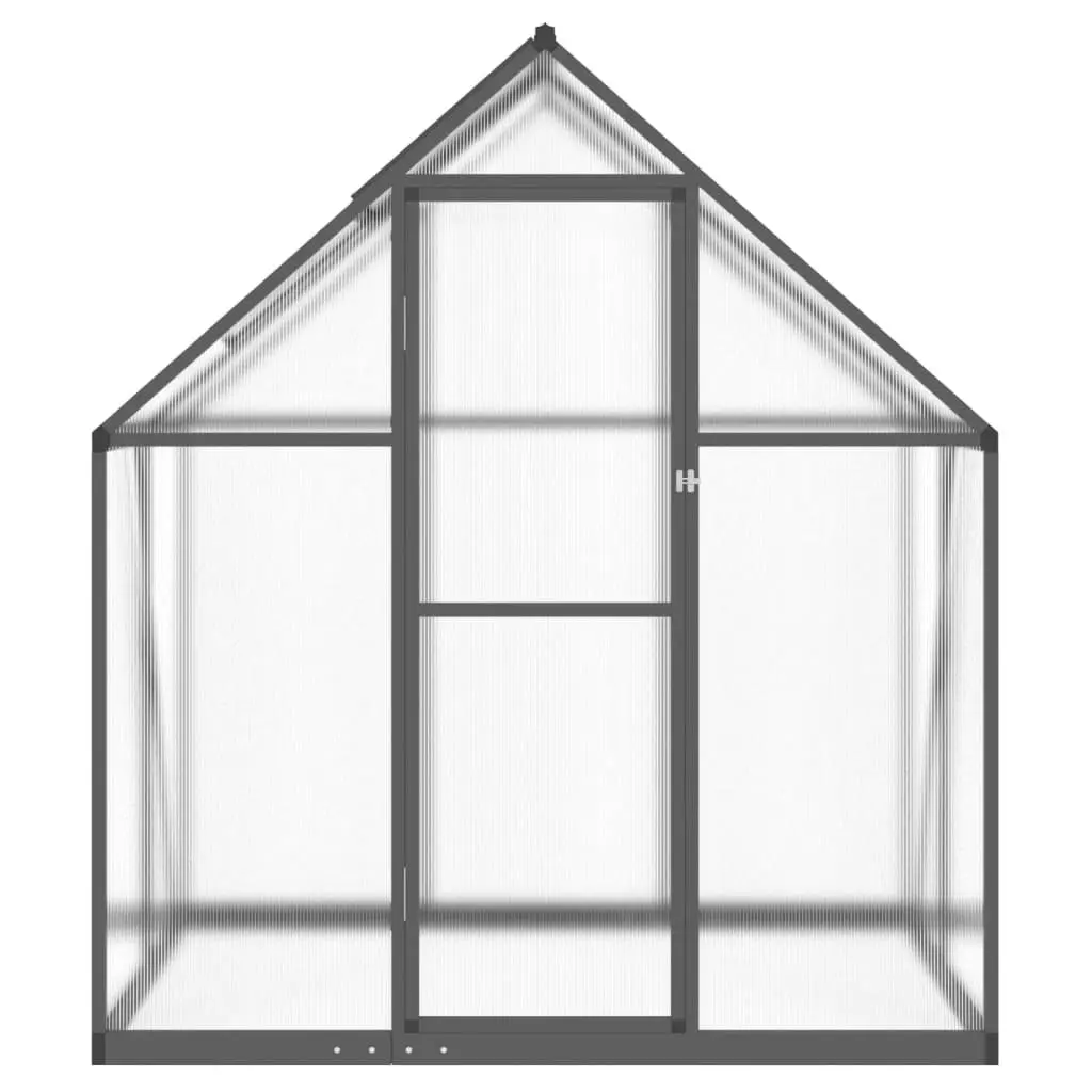 Greenhouse with Base Frame Anthracite 169x114x195 cm Aluminium 4005824