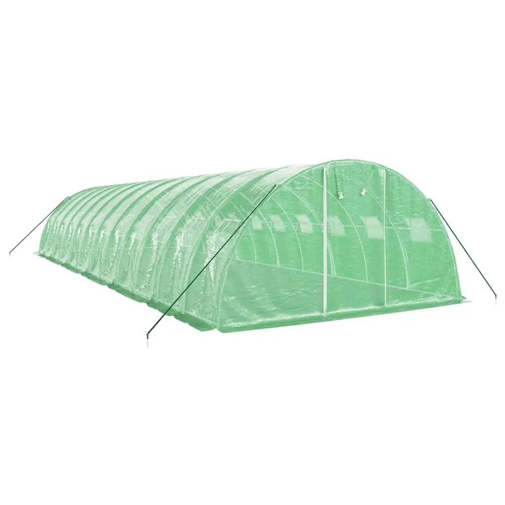 Greenhouse with Steel Frame Green 48 mÂ² 12x4x2 m 3188065