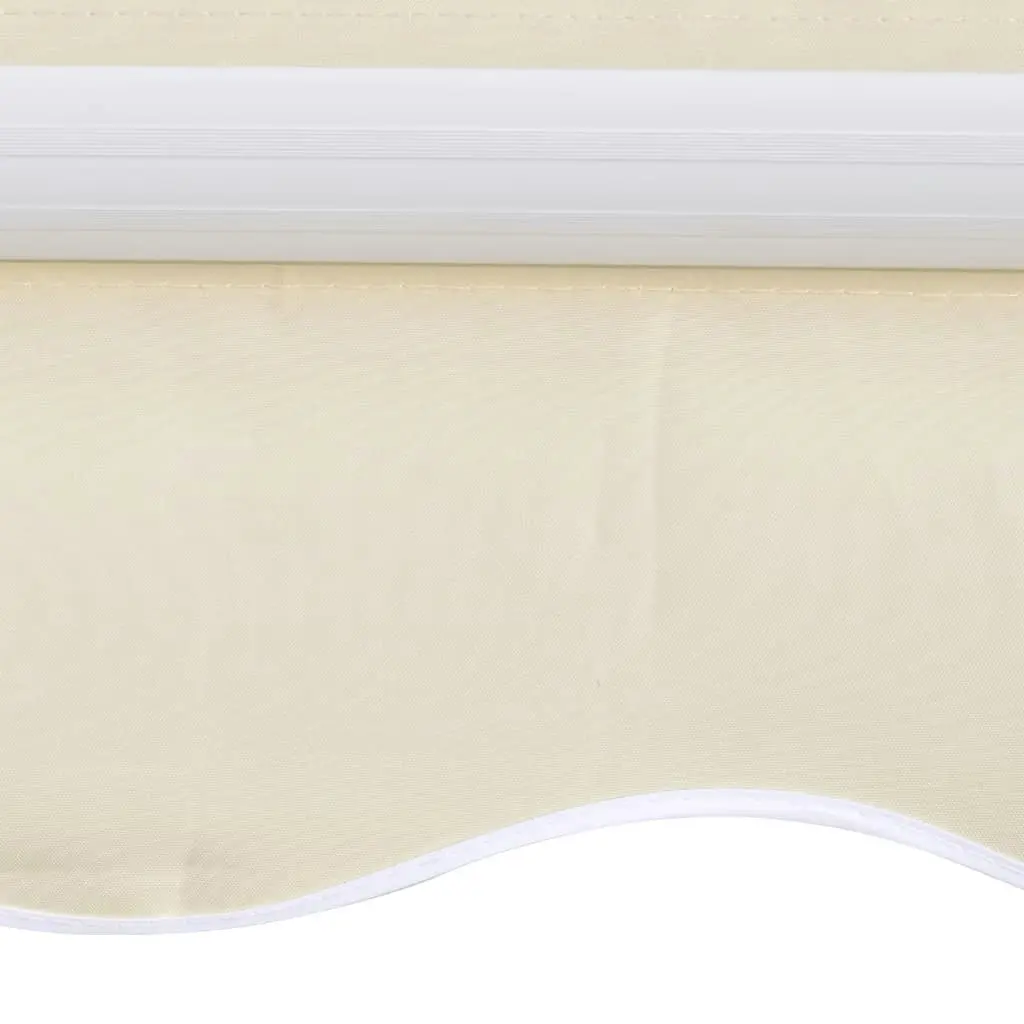 Awning Top Sunshade Canvas Cream 3x2.5m 141013