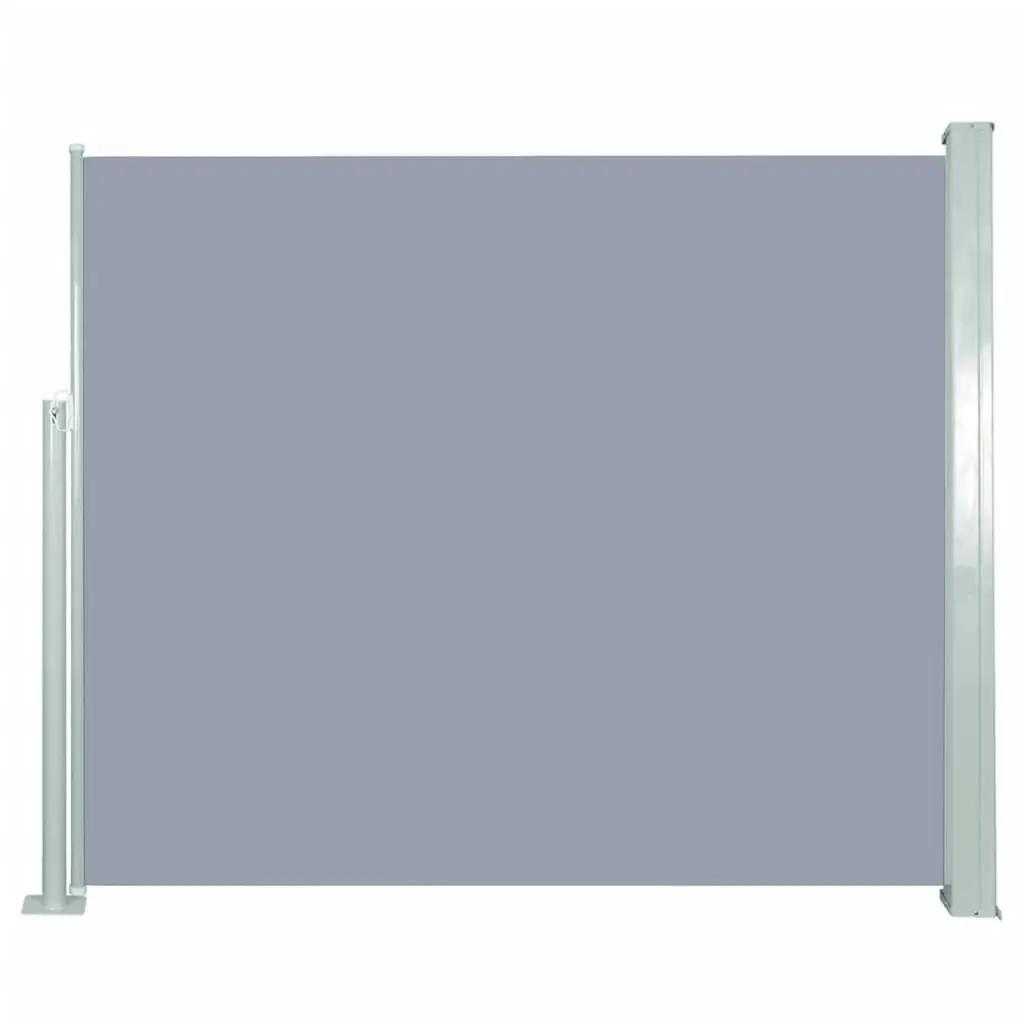 Retractable Side Awning 120 x 300 cm Grey 45363