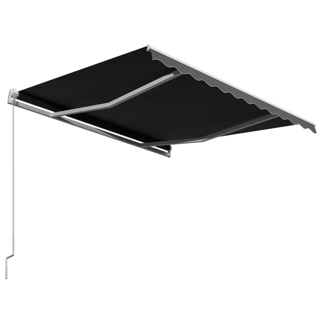 Manual Retractable Awning 350x250 cm Anthracite 3051210