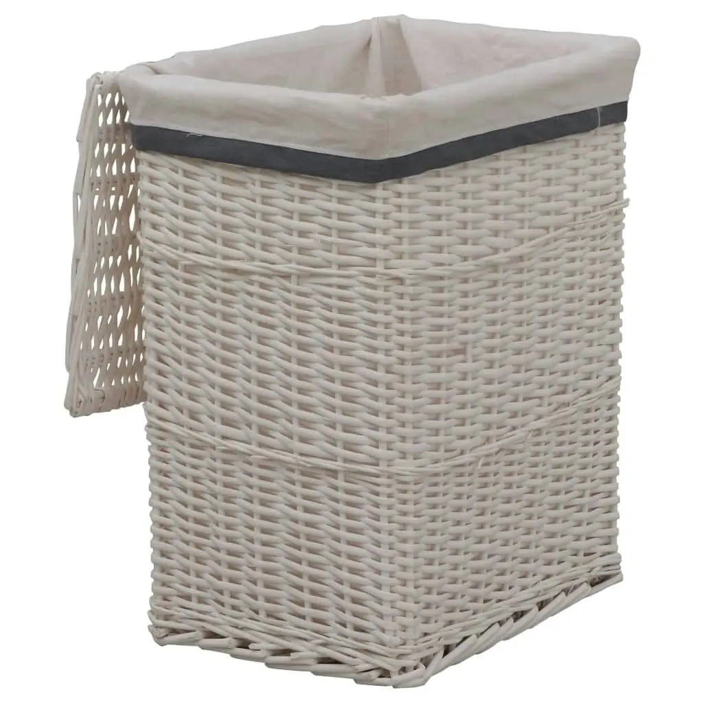 Laundry Basket White Willow 286978