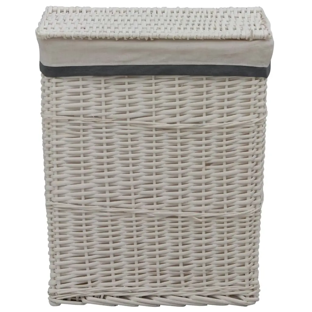 Laundry Basket White Willow 286978