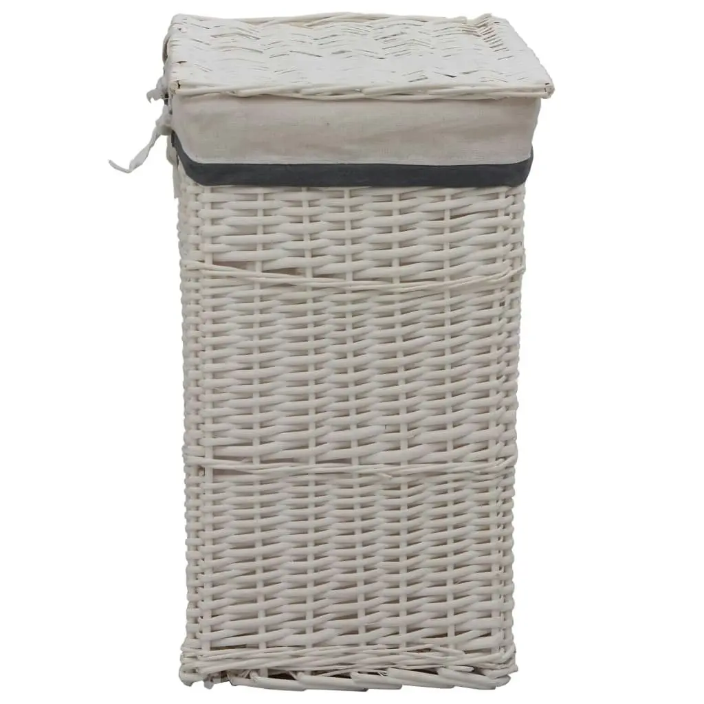 Laundry Basket White Willow 286978