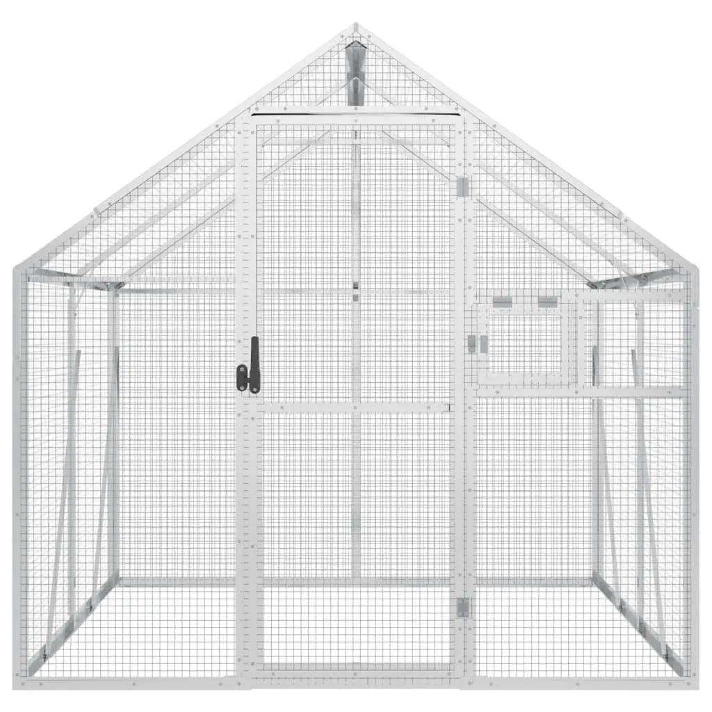 Aviary Silver 1.79x2x1.85 m Aluminium 3155795