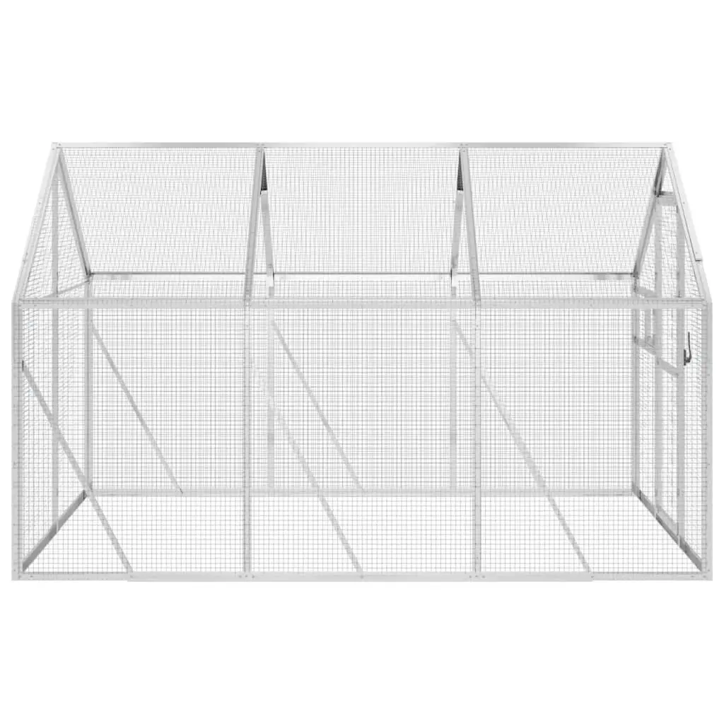 Aviary Silver 1.79x3x1.85 m Aluminium 3155796