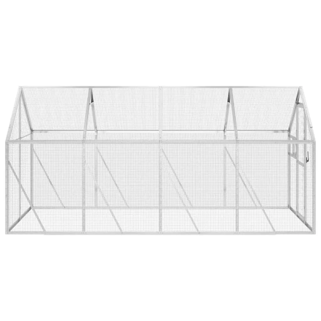 Aviary Silver 1.79x4x1.85 m Aluminium 3155797