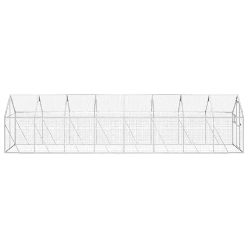 Aviary Silver 1.79x8x1.85 m Aluminium 3155799