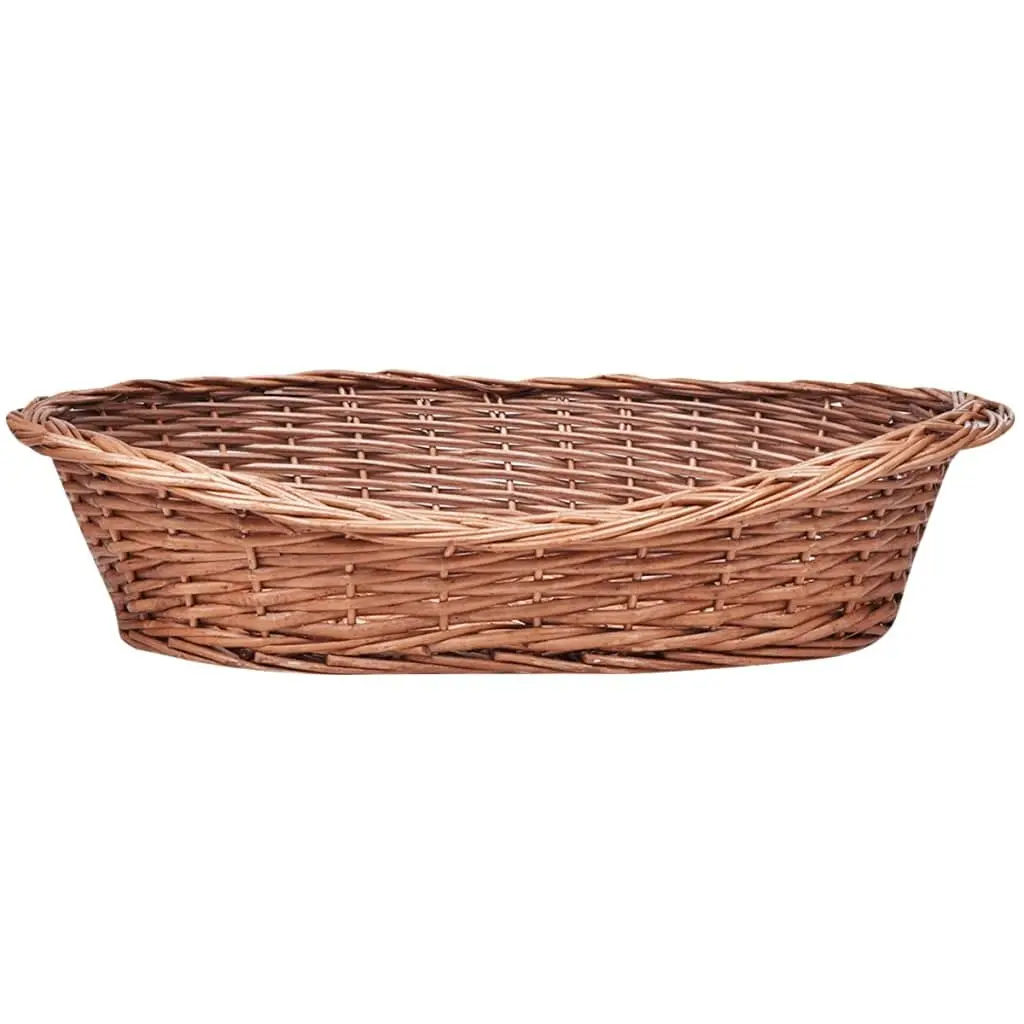 Willow Dog Basket/Pet Bed Natural 50 cm 170342