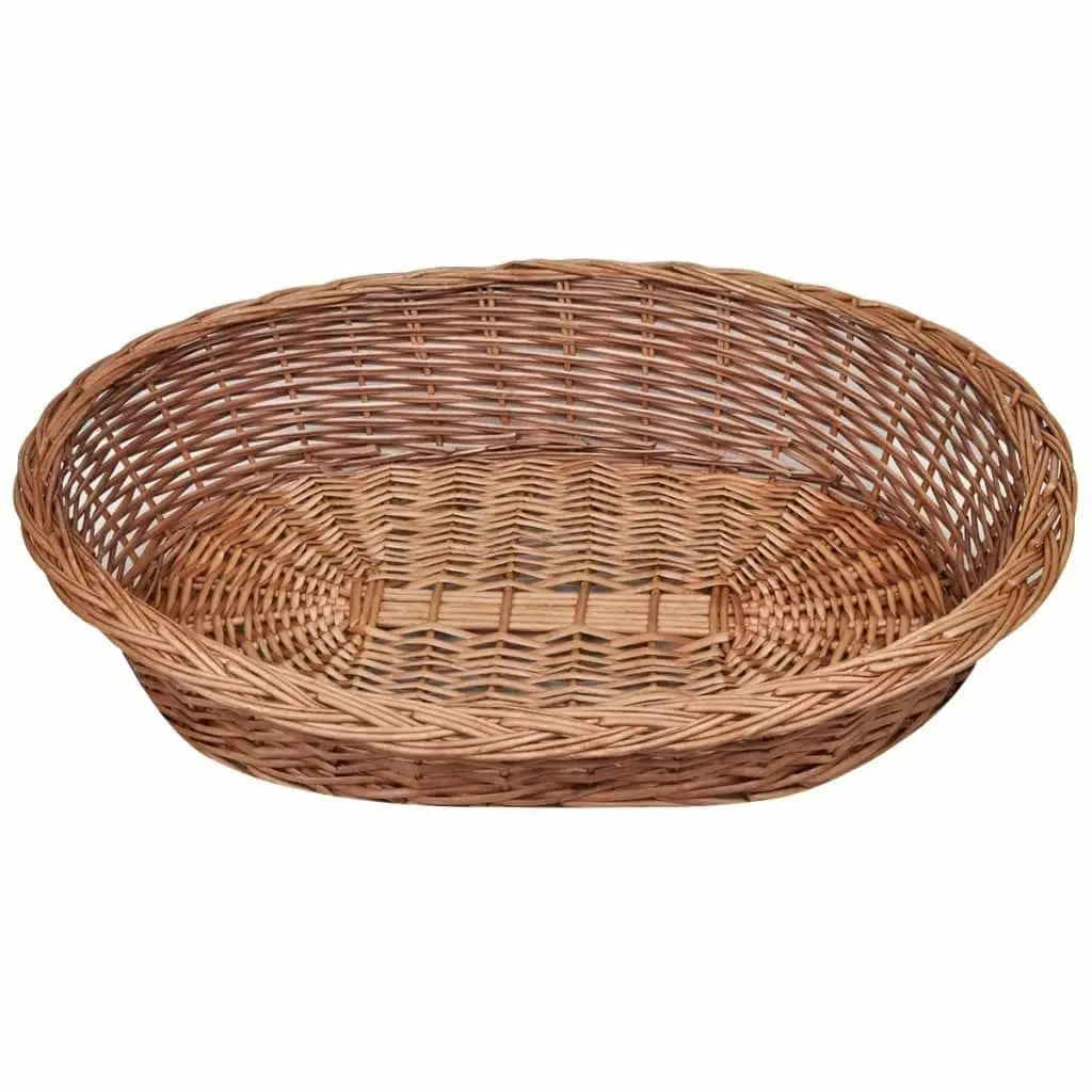 Willow Dog Basket/Pet Bed Natural 90 cm 170340