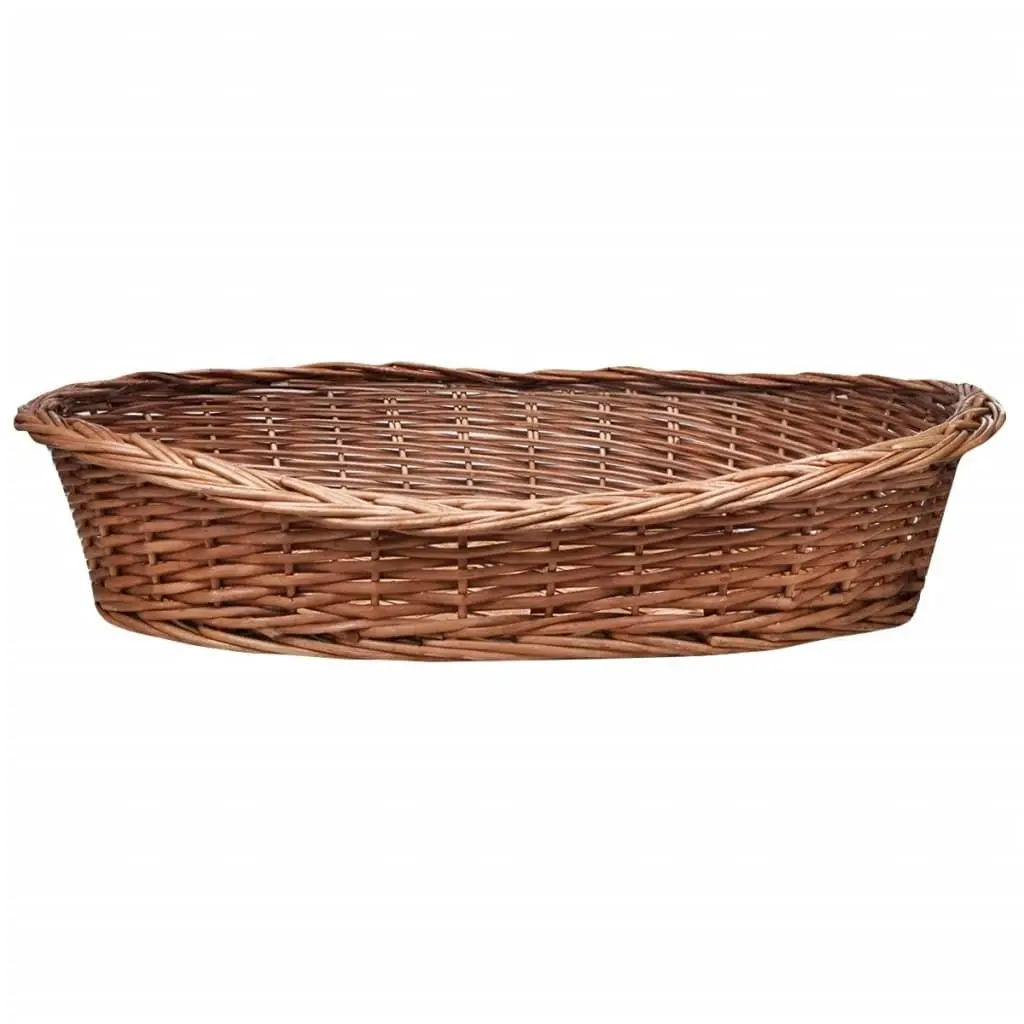 Willow Dog Basket/Pet Bed Natural 90 cm 170340