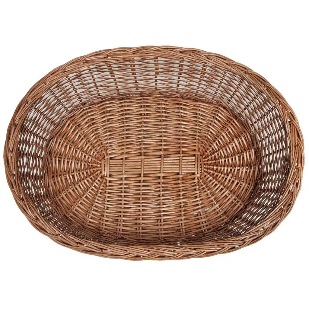 Willow Dog Basket/Pet Bed Natural 90 cm 170340