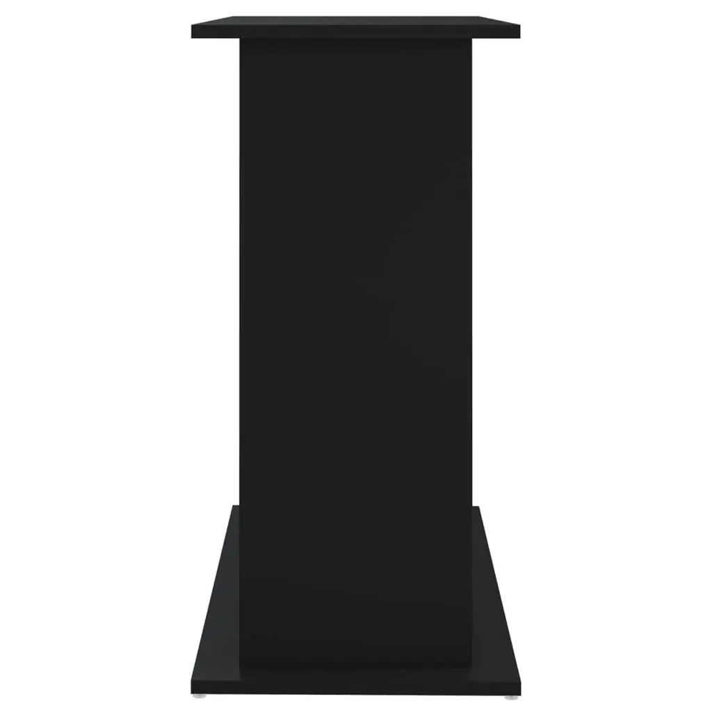 Aquarium Stand Black 81x36x73 cm Engineered Wood 833600