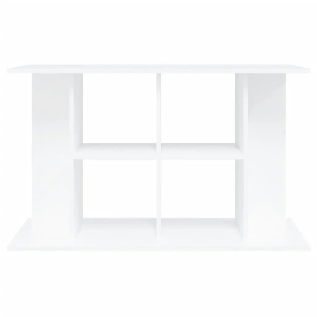 Aquarium Stand White 100x40x60 cm Engineered Wood 833583