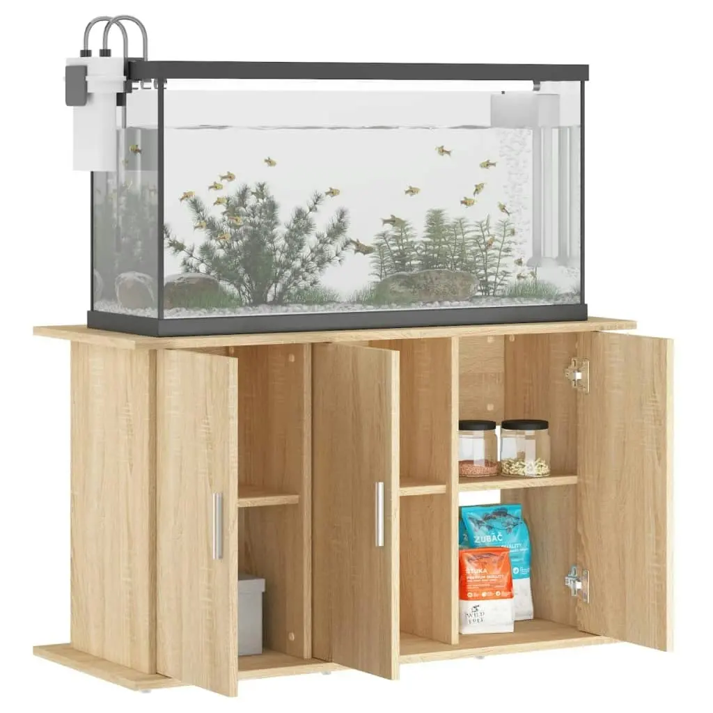 Aquarium Stand Sonoma Oak 101x41x58 cm Engineered Wood 833634