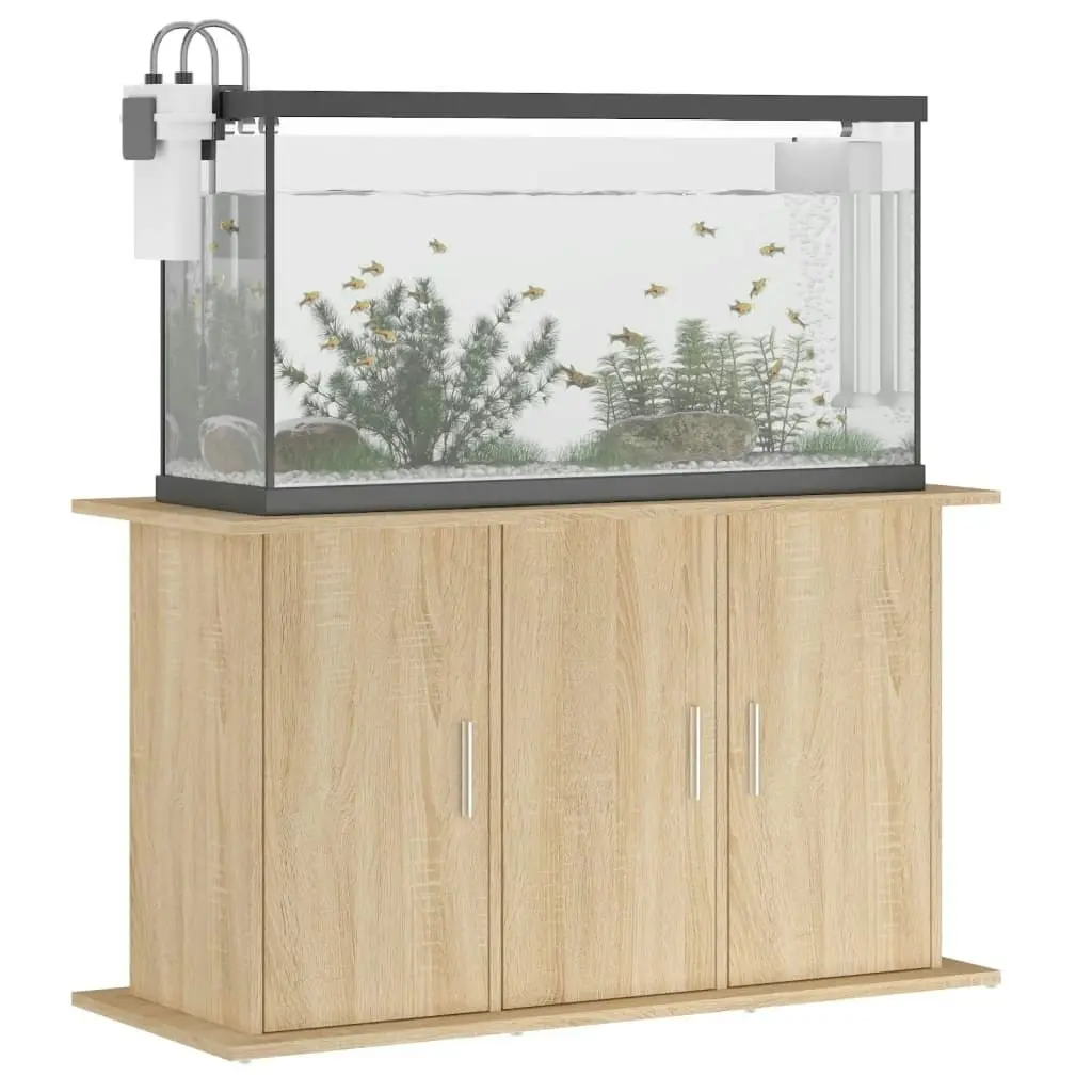 Aquarium Stand Sonoma Oak 101x41x58 cm Engineered Wood 833634