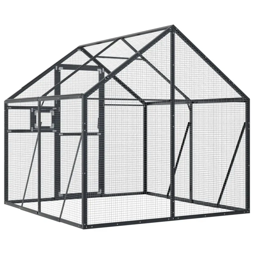 Aviary Anthracite 1.79x2x1.85 m Aluminium 3155801