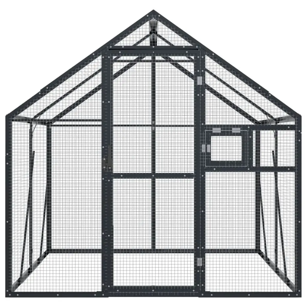 Aviary Anthracite 1.79x2x1.85 m Aluminium 3155801