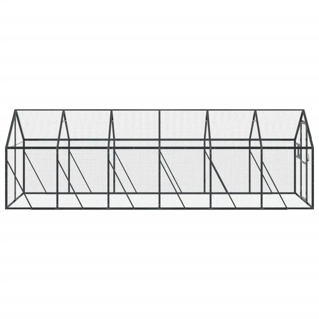 Aviary Anthracite 1.79x6x1.85 m Aluminium 3155804