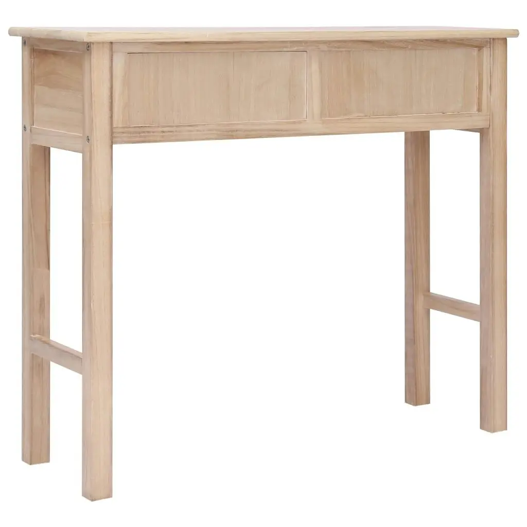 Console Table Natural 90x30x77 cm Wood 284149